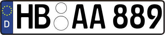 HB-AA889