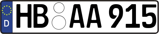 HB-AA915
