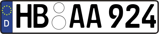HB-AA924