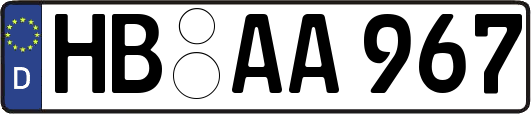 HB-AA967