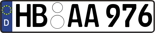 HB-AA976