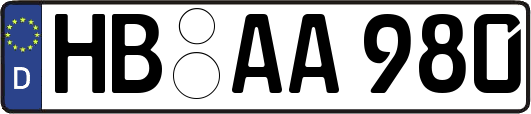 HB-AA980
