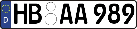 HB-AA989