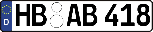 HB-AB418