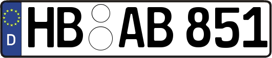 HB-AB851