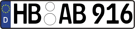 HB-AB916