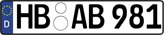 HB-AB981