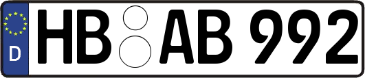 HB-AB992