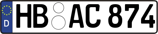 HB-AC874