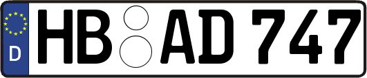 HB-AD747