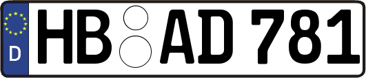 HB-AD781