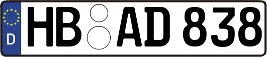 HB-AD838