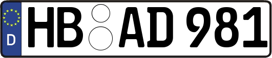 HB-AD981
