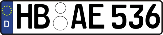 HB-AE536
