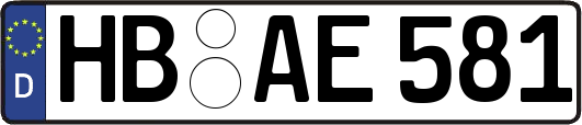 HB-AE581