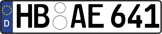 HB-AE641