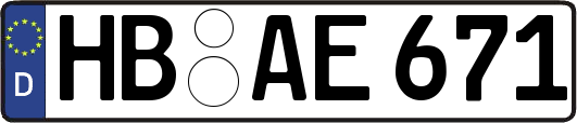 HB-AE671