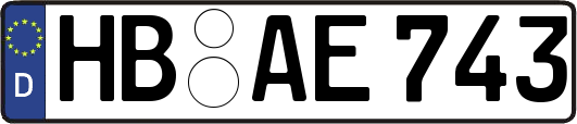 HB-AE743