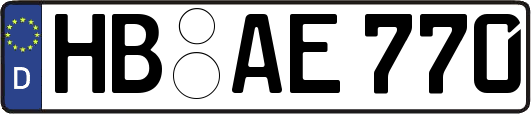 HB-AE770