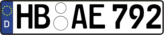 HB-AE792