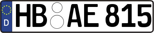HB-AE815