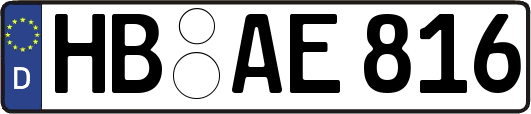 HB-AE816