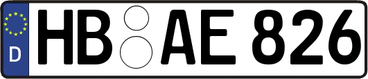 HB-AE826