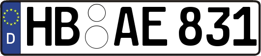HB-AE831