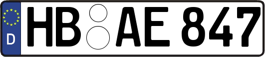 HB-AE847