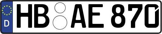 HB-AE870