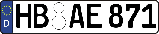 HB-AE871
