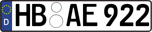 HB-AE922