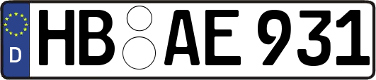 HB-AE931