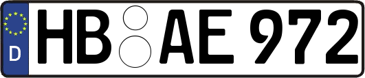 HB-AE972