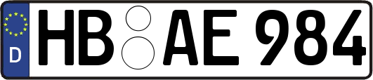 HB-AE984
