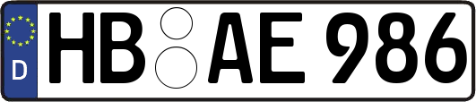HB-AE986