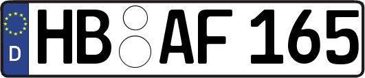 HB-AF165