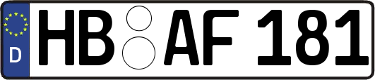 HB-AF181