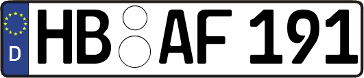 HB-AF191