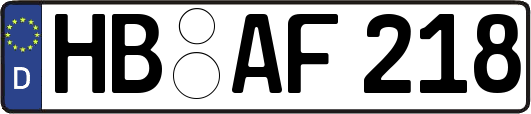 HB-AF218