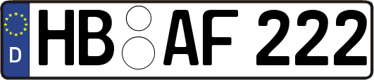 HB-AF222