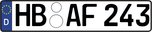 HB-AF243