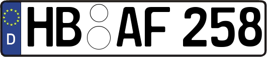 HB-AF258