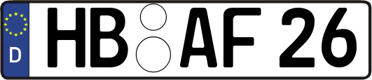 HB-AF26