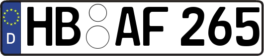 HB-AF265
