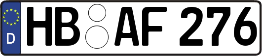 HB-AF276