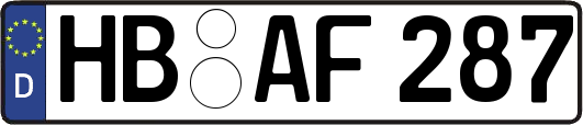 HB-AF287