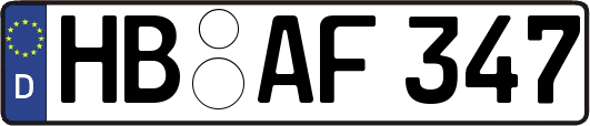 HB-AF347
