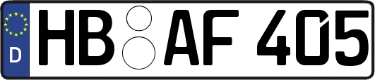 HB-AF405