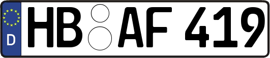 HB-AF419